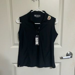 New with tags!!! Never worn black golf tank top
